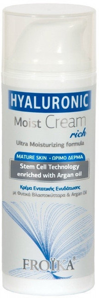 Froika Hyaluronic Moist Cream Rich Mature Dry Skin 50ml 