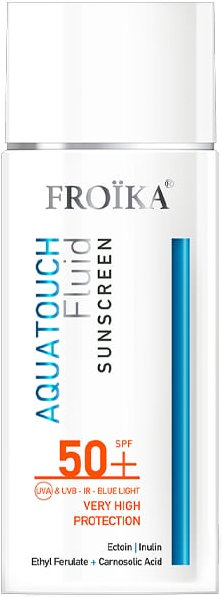 Froika Aquatouch Sunscreen SPF50+ Fluid Αντηλιακό Προσώπου 50ml