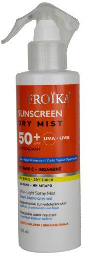 Froika Sunscreen Dry Mist SPF50+ 250ml