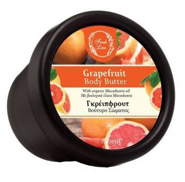 Fresh Line Grapefruit BodyButter Organic Macadamia Oil 150ml
