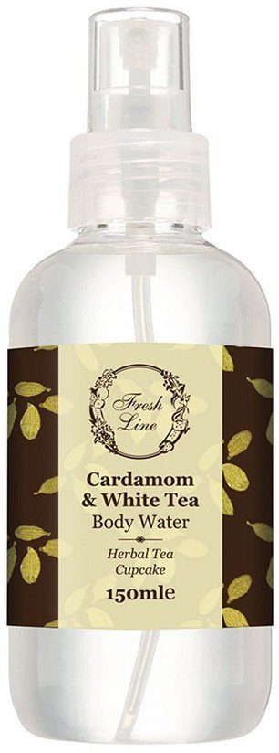 Fresh Line Cardamom & White Tea Body Water 150ml