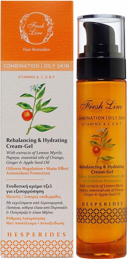 Fresh Line Hesperides Rebalancing & Hydrating Cream-Gel 50ml
