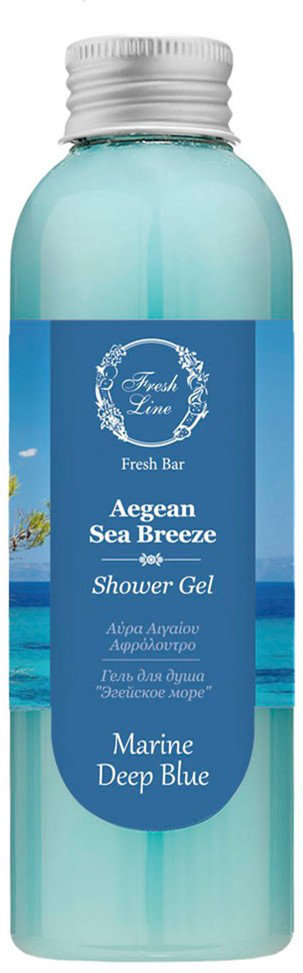 Fresh Line Aegean Sea Breeze DeepMarine Blue ShowerGel 200ml