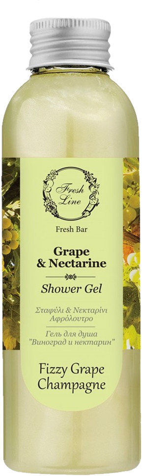 Fresh Line Grape & Nectarine ShowerGel Grape Champagne 200ml