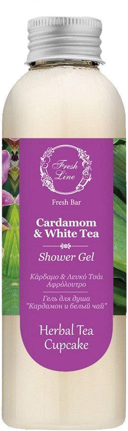 Fresh Line Cardamom & White Tea Shower Gel 200ml