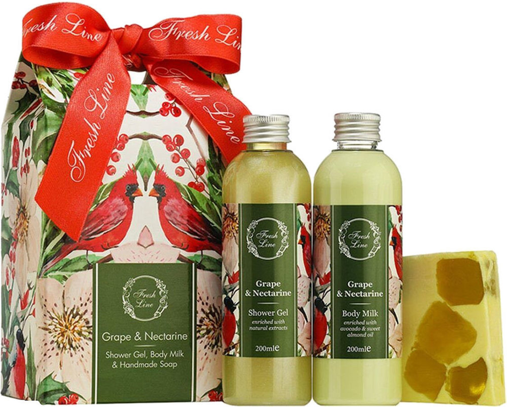 Fresh Line Christmas Set Grape and Nectarine