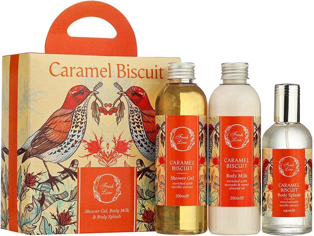 Fresh Line Christmas Set Caramel Biscuit