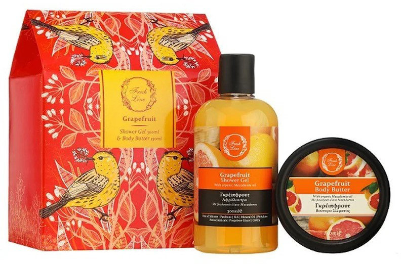 Fresh Line Christmas Set Grapefruit