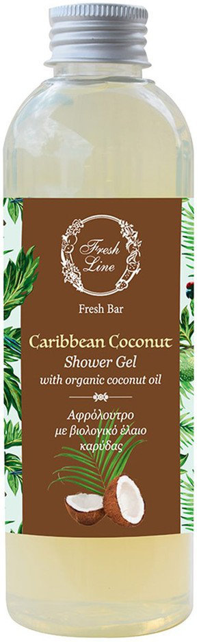 Fresh Line Caribbean Coconut Shower Gel 200ml