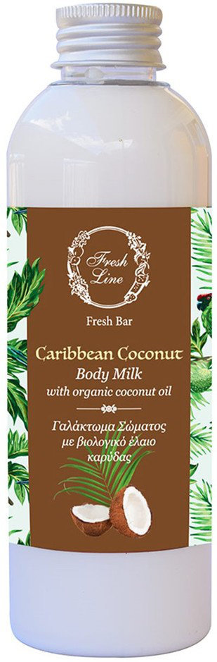 Fresh Line Caribbean Coconut Body Milk 200ml