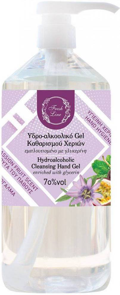 Fresh Line Antiseptic Gel Passion Fruit 1lt