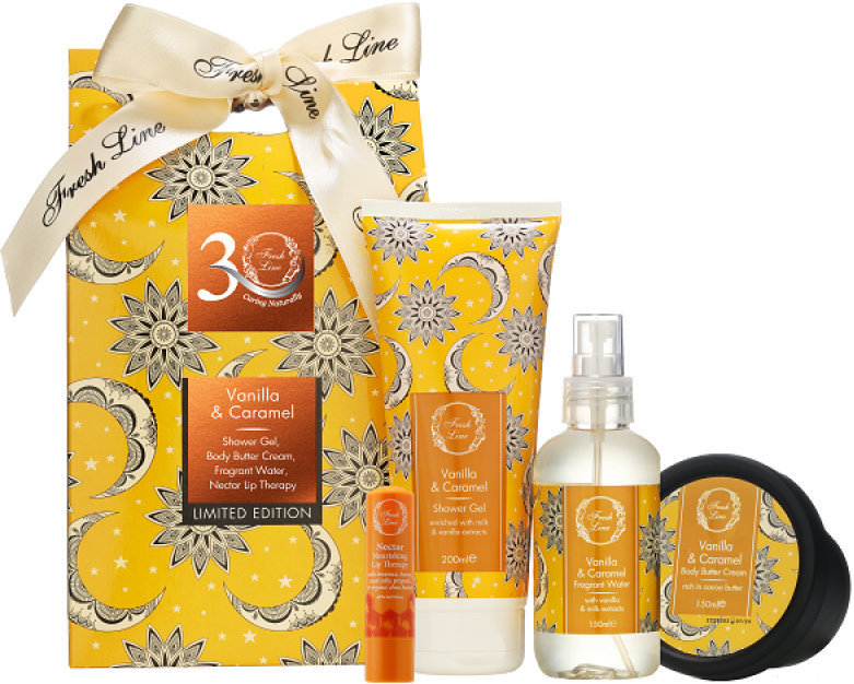 Fresh Line Vanilla & Caramel Xmas Set