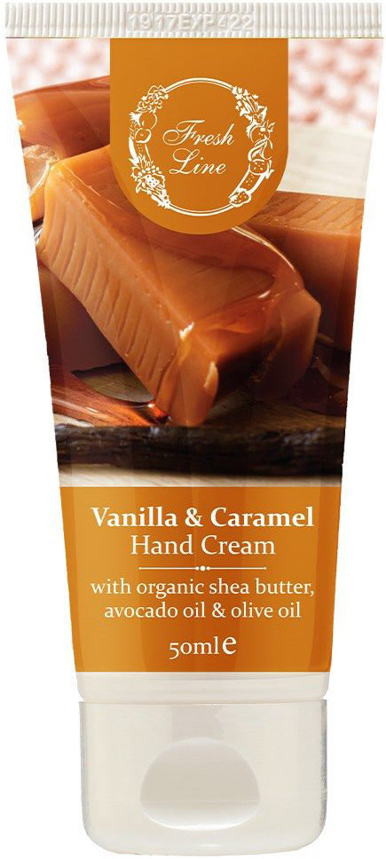 Fresh Line Vanilla & Caramel Hand Cream 50ml