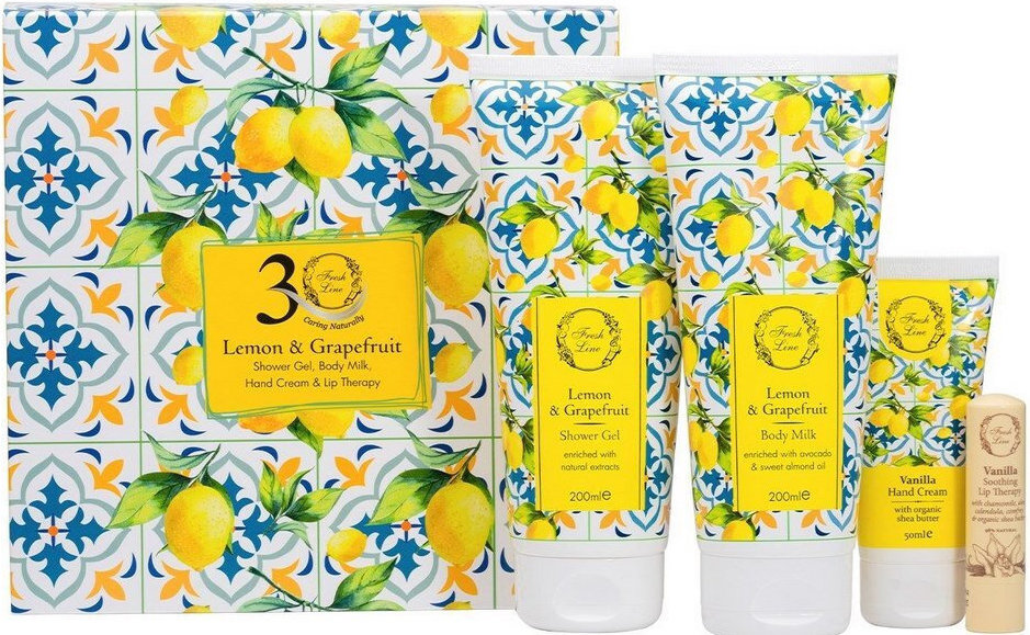 Fresh Line Lemon Grapefruit Σετ Περιποίησης