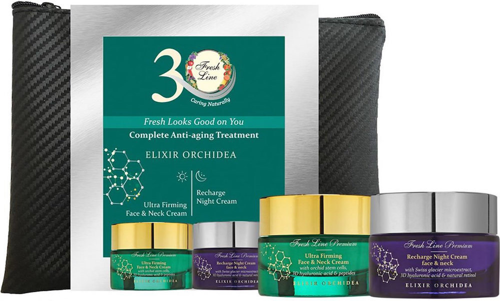 Fresh Line ElixirOrchidea Complete AntiAging Face Beauty Bag