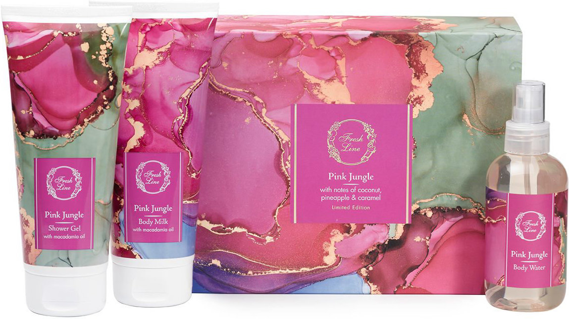 Fresh Line Pink Jungle Limited Σετ Περιποίησης Σώματος
