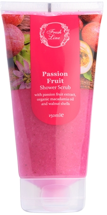 Fresh Line Passion Fruit Shower Scrub, 150ml