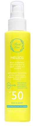 Fresh Line Helios Mlikly Face & Body Sunscreen SPF50 150ml