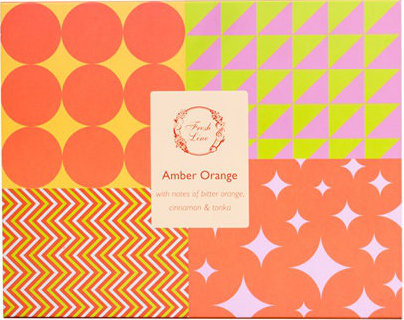 Fresh Line Amber Orange Σετ Περιποίησης Σώματος 3τμχ