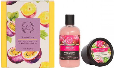 Fresh Line Passion Fruit Σετ Περιποίησης Σώματος 2τμχ