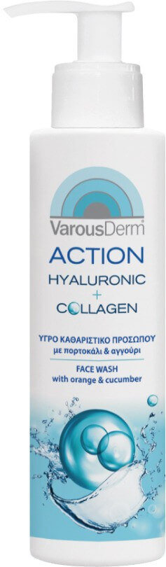 VarousDerm Action Hyaluronic Collagen Face Wash 300ml
