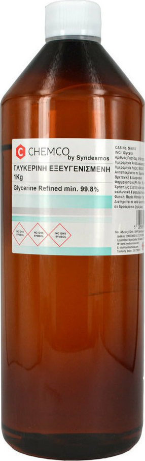 Chemco Glycerin Refined 99.8% 1Kg Chemco Glycerin Refined 99.8% 1Kg