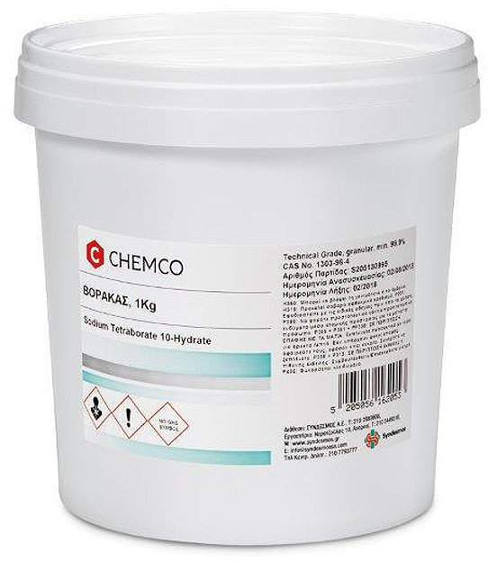 Chemco Sodium Tetraborate 10-Hydrate 1Kg