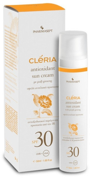 Pharmasept Cleria Antioxidant Sun Cream SPF30 50ml