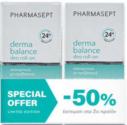 Pharmasept Balance Mild Deo Roll-On -50% Στο Δεύτερο Προϊόν