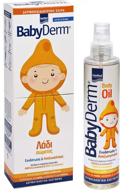 Intermed BabyDerm Body Oil 200ml