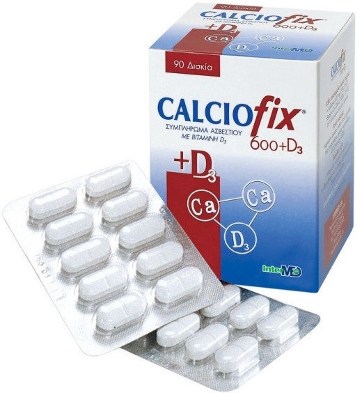 Intermed CalcioFix 600mg & D3 200IU 90tabs Intermed CalcioFix 600mg & D3 200IU 90tabs