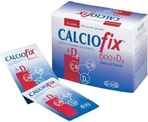 Intermed CalcioFix 600mg & D3 200IU 30sachets Intermed CalcioFix 600mg & D3 200IU 30sachets