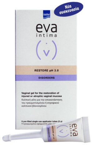 Intermed Eva Restore ΡΗ 3,8 Gel 9τμχ