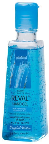 Intermed Reval Plus Antiseptic Hand Gel Crystal Water 100ml