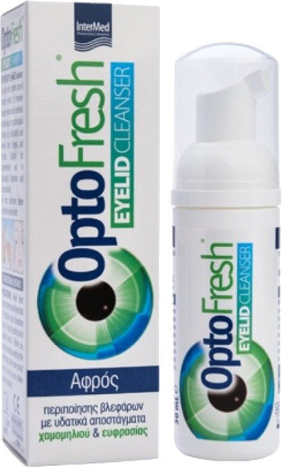 Intermed Optofresh Eyelid Cleanser Foam 50ml