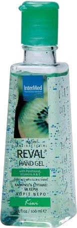Intermed Reval Plus Antiseptic Hand Gel Kiwi 100ml