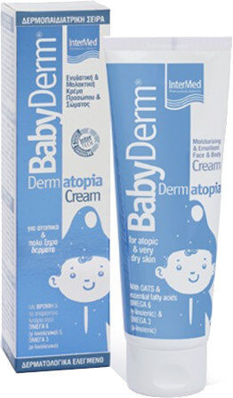 Intermed Babyderm Dermatopia Cream Atopic VeryDry Skin 125ml