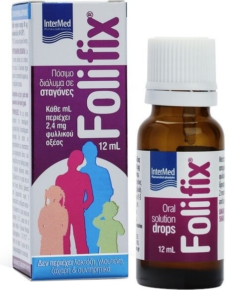 Intermed Folifix Oral Drops 12ml