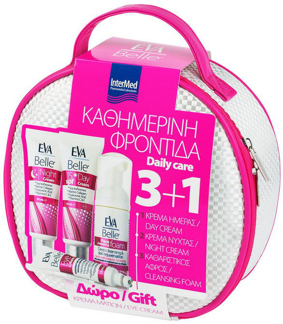 Intermed Eva Belle Daily Care Set 3+1 & Cosmetic Bag