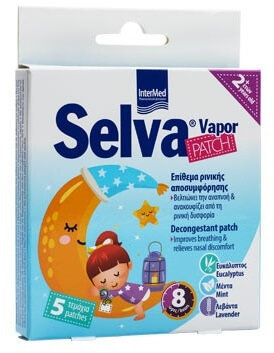 Intermed Selva Vapor Patch Eucalyptus Mint Lavender 5τμχ