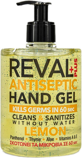 Intermed Reval Plus Antiseptic Hand Gel Lemon 500ml