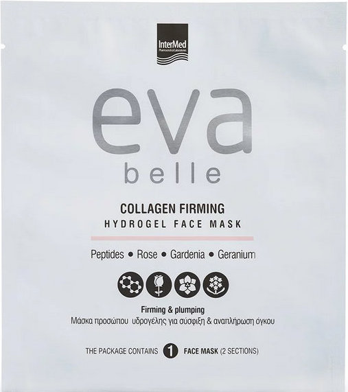 Intermed Eva Belle Collagen Firming Hydrogel Face Mask 1τμχ