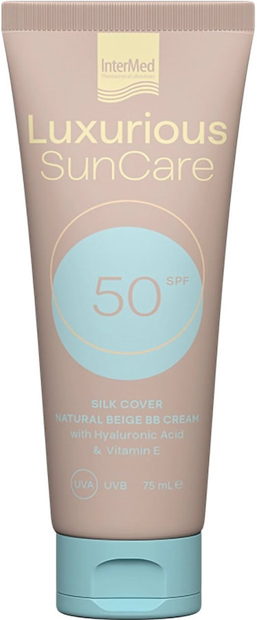 Intermed Luxurious SunCare SilkCover Natural Beige SPF50 75m Intermed Luxurious SunCare SilkCover Natural Beige SPF50 75m