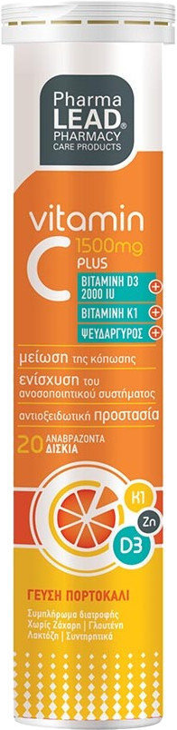 Pharmalead Vitamin C Plus 1500mg Orange 20eff.tabs