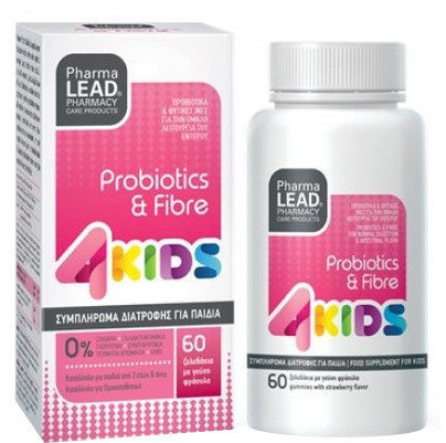 Pharmalead Probiotics & Fibre 4 Kids 60gummies
