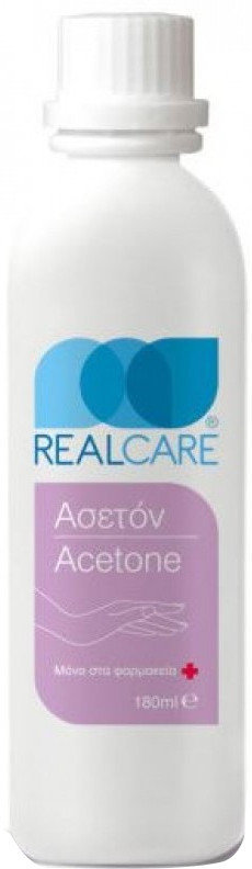 RealCare Acetone Ασετόν Κλασσικό για τα Νύχια 180ml