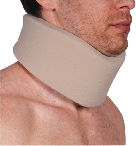 Adco 01120 Αυχενικό Κολάρο Μαλακό One Size 8cm Μπεζ 1τμχ