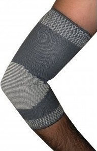 Adco Elbow Support  Elastic 03100 Small Grey 1ζεύγος