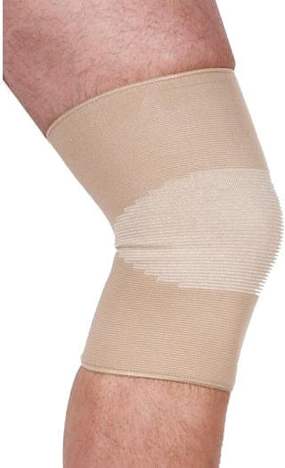 Adco Simple Elastic Knee Support 05200 Medium Beige 1ζεύγος