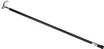 Adco Wooden Cane with Silver Handle T 06120 92cm Brown 1τμχ
